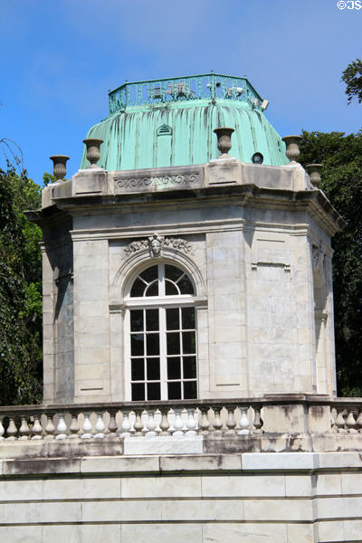 Marble Pavilion at The Elms. Newport, RI.