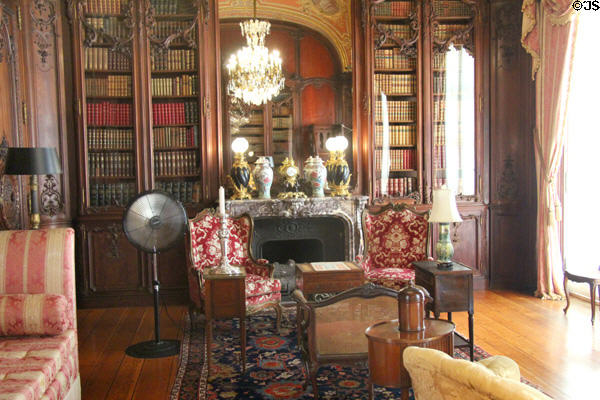 Library at Marble House. Newport, RI.