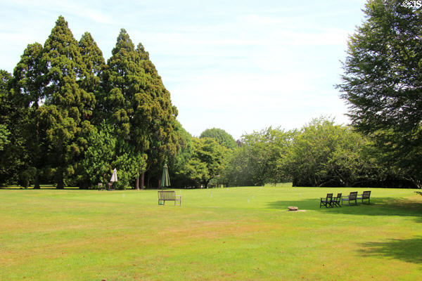 Grounds of Chateau-sur-Mer. Newport, RI.