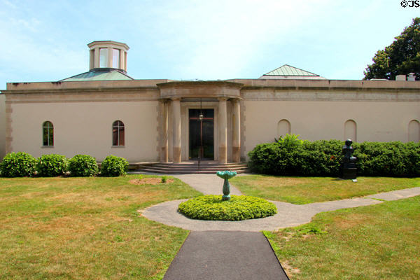 Gallery extension building of Newport Art Museum. Newport, RI.