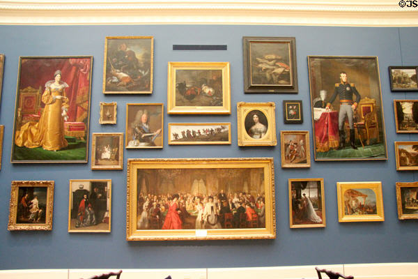 Gallery of European paintings at RISD Museum. Providence, RI.