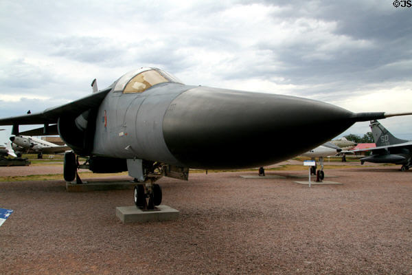 General Dynamics FB-111A Aardvark (1967) at South Dakota Air & Space Museum. SD.