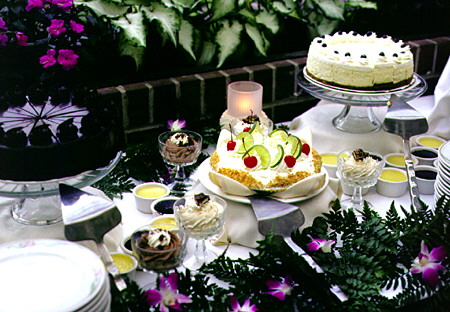 Dessert buffet at Opryland Hotel. Nashville, TN.