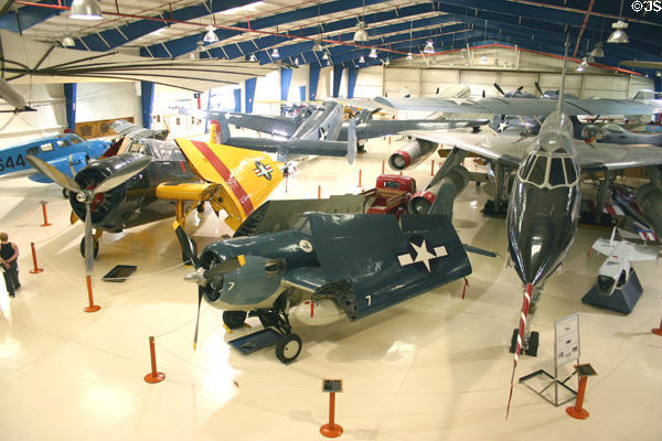 Aircraft collection of the Lone Star Flight Museum. Galveston, TX.