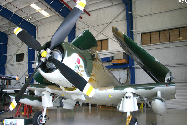 Douglas AD-4NA (A-1D) Skyraider (1952) at Lone Star Flight Museum. Galveston, TX.