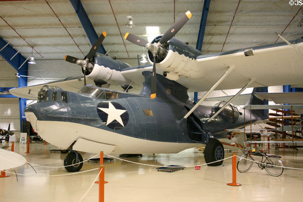 PBY Catalina flying boat (1940) at Lone Star Flight Museum. Galveston, TX.