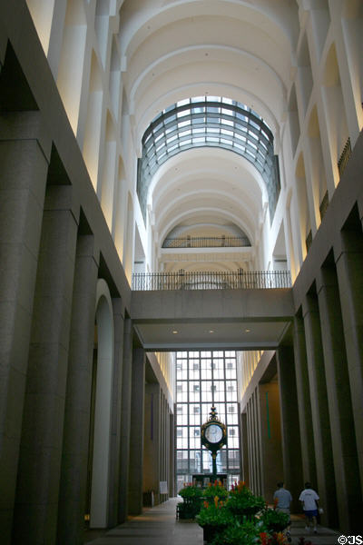 Bank of America Center lobby. Houston, TX.