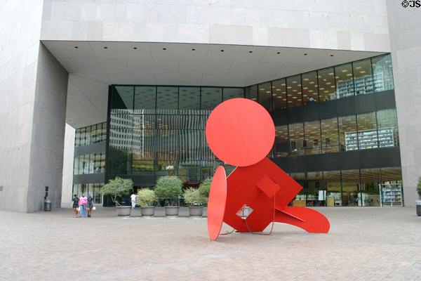 Jesse H. Jones Public Library (1976) (400 McKinney). Houston, TX. Architect: S.I. Morris.