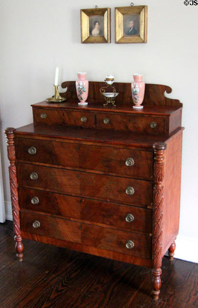 Chest of drawers at Nichols-Rice-Cherry House at Sam Houston Park. Houston, TX.
