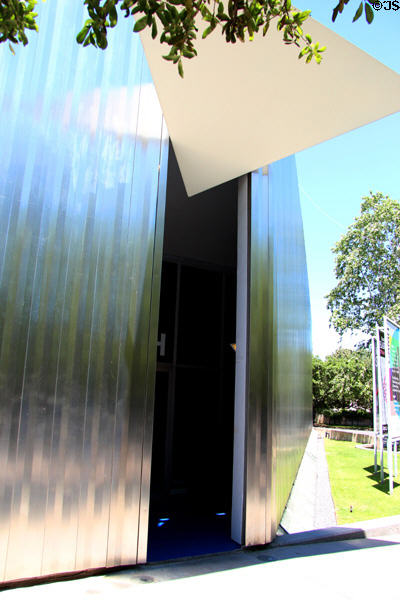 Entrance to Contemporary Arts Museum. Houston, TX.