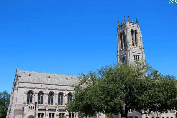St Paul's Methodist Church (1929) (Main at Binz St.). Houston, TX.