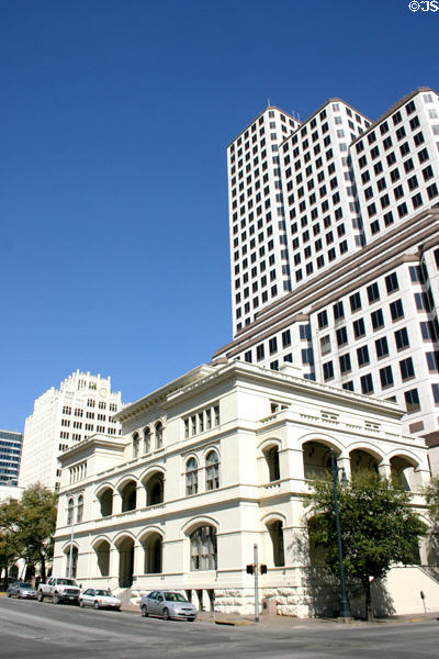 Old post office & federal building plus Norwood Tower & One American Center. Austin, TX.