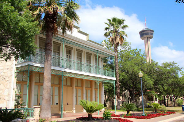 Humble Pavilion of HemisFair '68 in repurposed heritage building. San Antonio, TX.