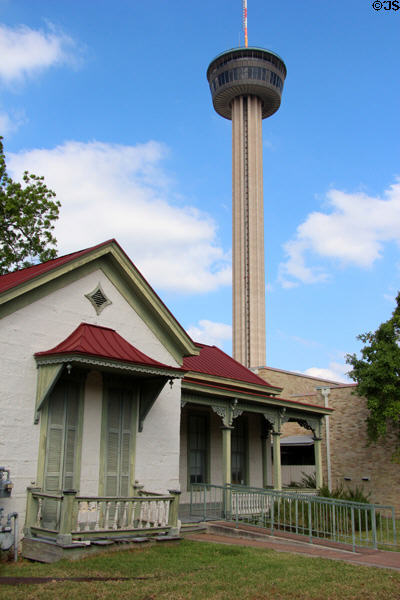 Maximilian Schultze House (1893) used at HemisFair '68, now HemisFair Park. San Antonio, TX.
