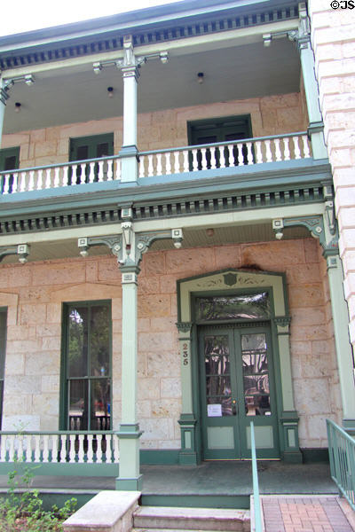Heritage house used at HemisFair '68, now HemisFair Park. San Antonio, TX.