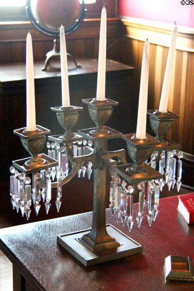 Candelabra on third floor at McFaddin-Ward House. Beaumont, TX.