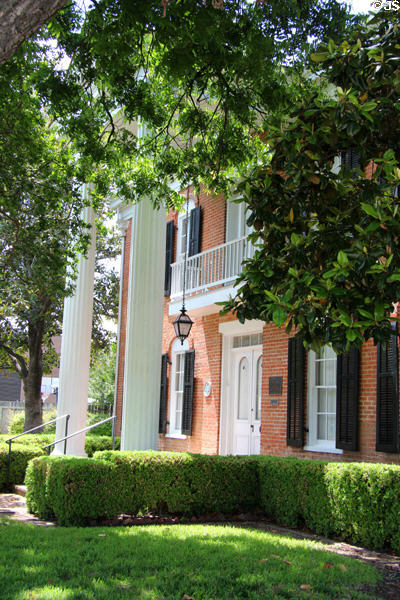 Portico of Fort House. Waco, TX.