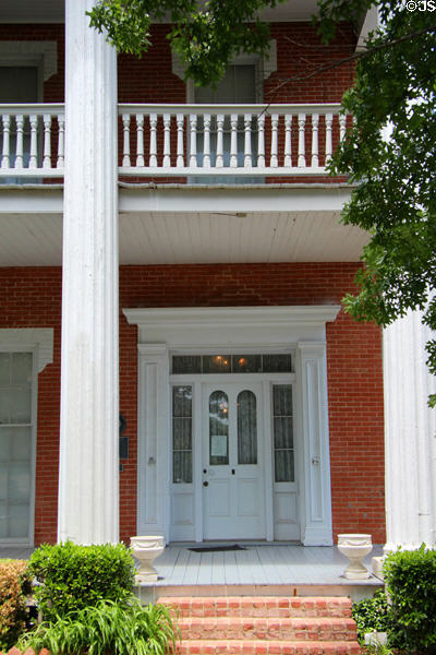 Front door of McCulloch House. Waco, TX.