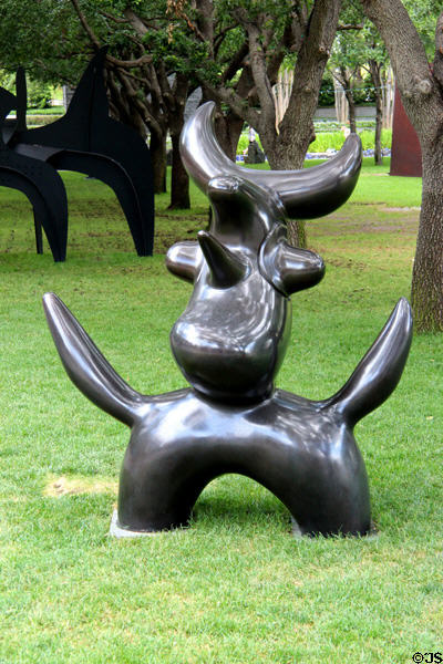 Moonbird (Oiseau lunaire) (aka Lunar Bird) by Joan Miró at Nasher Sculpture Center. Dallas, TX.