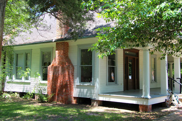 David French house used as reception building at John Jay French Museum. Beaumont, TX.