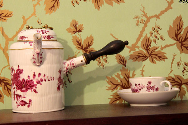 Meissen Coffee service at Capitol Visitors Center. Austin, TX.