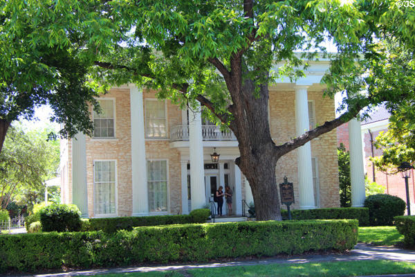 Neill-Cochran Mansion run as House Museum by National Society of the Colonial Dames of America in the State of Texas. Austin, TX.