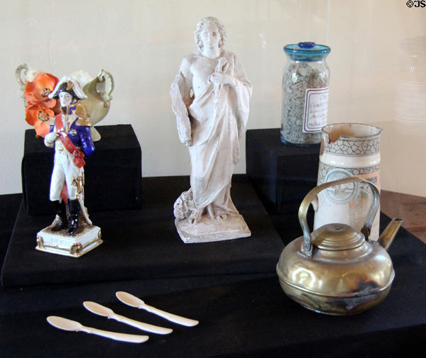 Items used by Elisabet Ney at Ney Museum. Austin, TX.