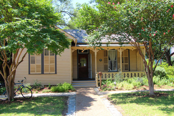 O. Henry (William Sydney Porter) House (1886) (409 East Fifth St.) where the author lived (1893-5). Austin, TX. On National Register.