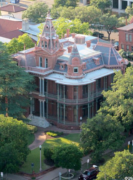 George W. Littlefield Home (1894) at University of Texas. Austin, TX. Style: Victorian. Architect: James W. Wahrenberger.