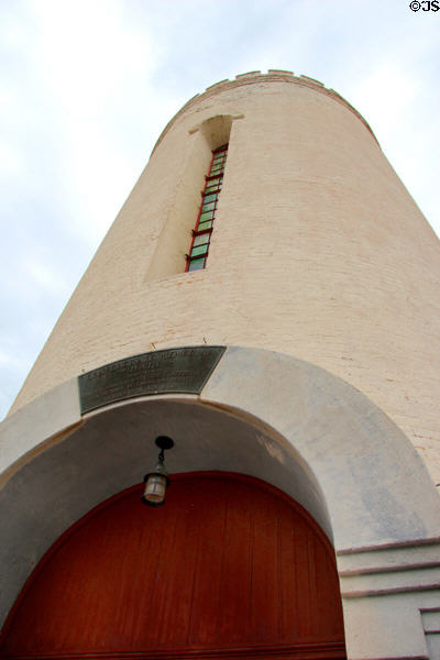 Confederate Memorial Museum in base of water tower & fire house (1883). Columbus, TX.