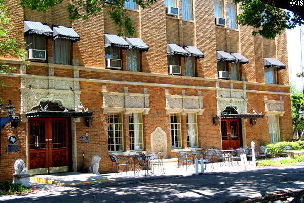 Faust Hotel (1929) (240 S. Seguin Ave.). New Braunfels, TX.