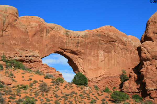 North Window at Arches National Park. UT.