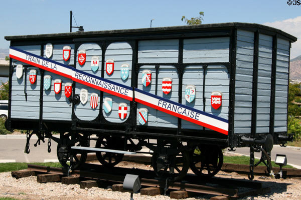 Antique French boxcar 