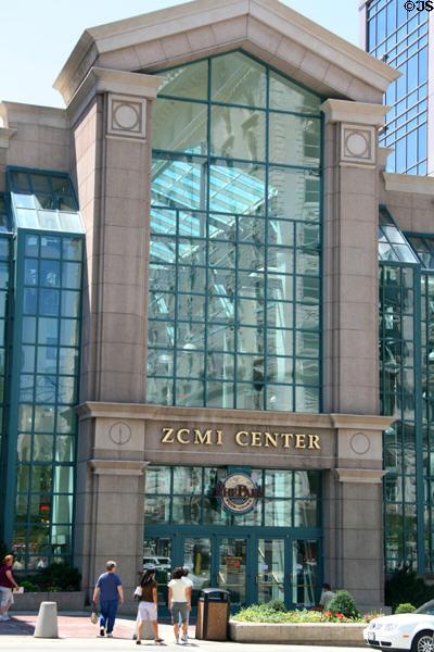 ZCMI Center entrance on South Temple Street. Salt Lake City, UT.