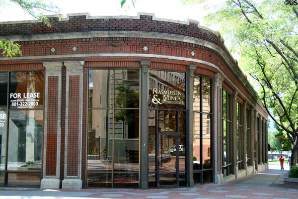 Newhouse Realty Building (1913-4) (44-56 & 62-64 Exchange Place). Salt Lake City, UT. Architect: Headlund & Kent.