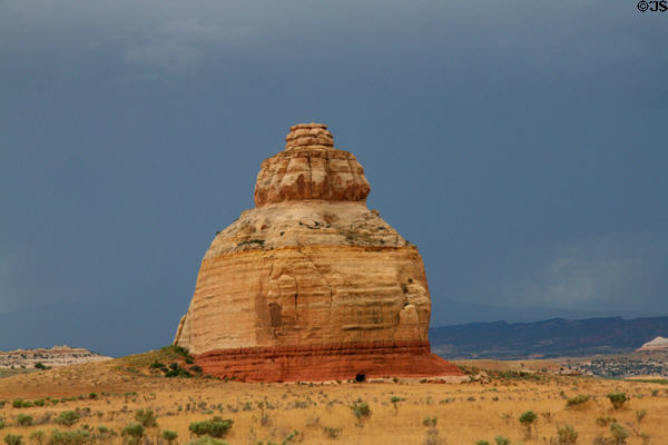 Rock formation north of Monticello along Highway US191 south of Moab. UT.