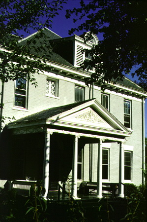 Typical Fredericksburg wooden house. Fredericksburg, VA.