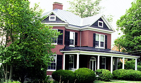 A house on Jackson Avenue. Lexington, VA.