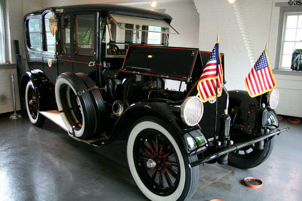 President Wilson's Pierce Arrow (1919) at Woodrow Wilson Presidential Library. Staunton, VA.