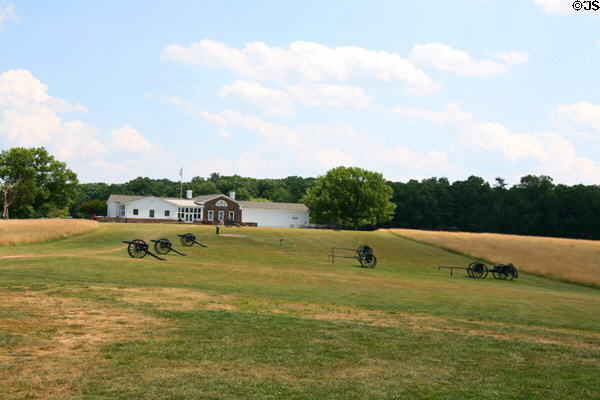 Manassas [aka Bull Run] battlefield & National Park Service visitor center. Manassas, VA.