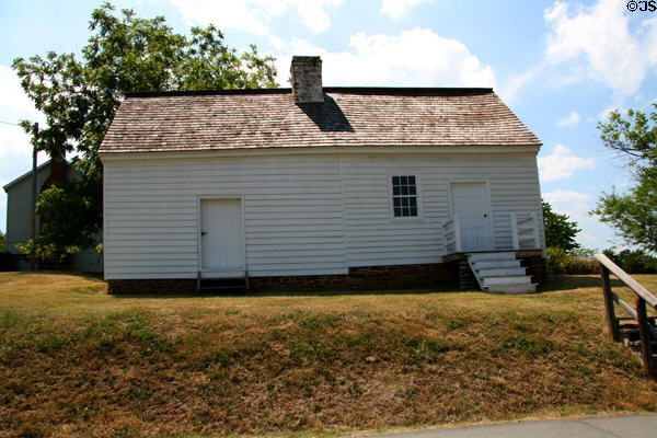 Dogan House site of Manassas II Union lines at Manassas National Battlefield Park. Manassas, VA.