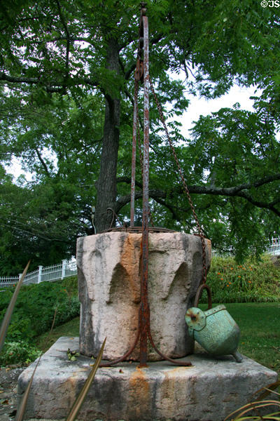 Well in garden at Oatlands. Leesburg, VA.