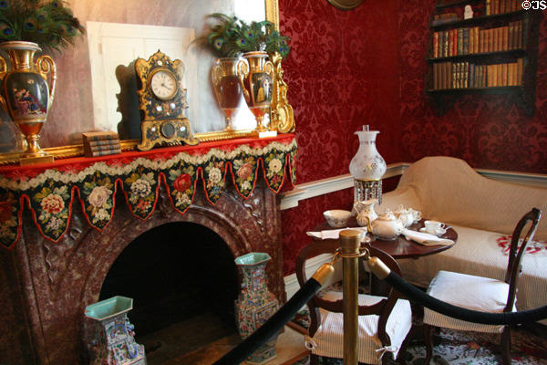 Room in White House of the Confederacy probably used by President Lincoln for meeting with General Weitzel after fall of Richmond (April 4, 1865). Richmond, VA.
