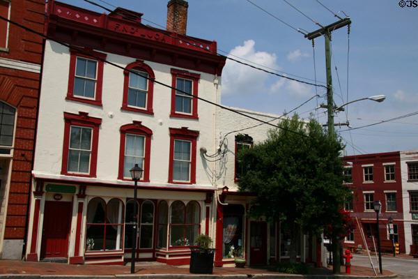 F.N. De Luca building (414 N. Sycamore St.). Petersburg, VA.