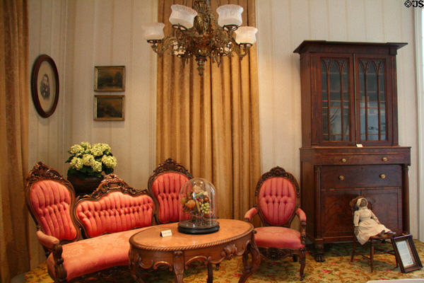 Civil War era furniture at Siege Museum. Petersburg, VA.
