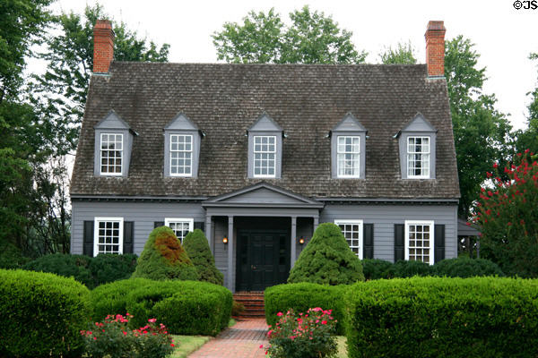 Georgian-style house in Chesterfield. Chesterfield, VA.