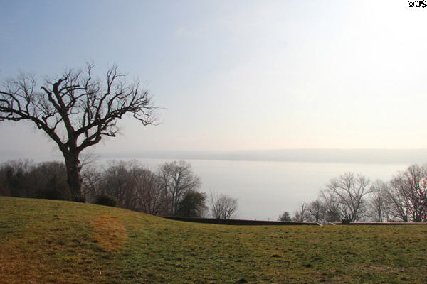 View of Potomac River from Mt Vernon. Washington, VA.