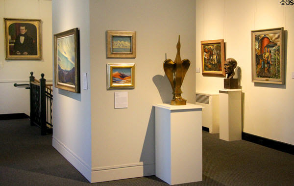 American art gallery at Bennington Museum. Bennington, VT.