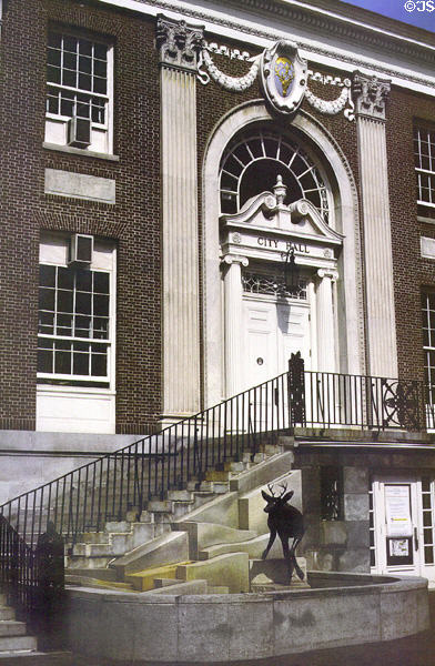Burlington City Hall. Burlington, VT.
