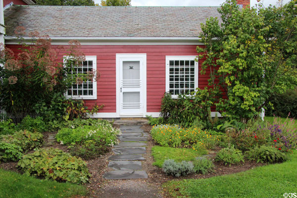 Apothecary shop reproduction entrance at Shelburne Museum. Shelburne, VT.
